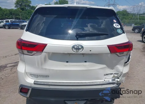 2018 Toyota Highlander Limited from USA, damaged, VIN 5TDDZRFH9JS879764
